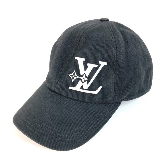 LOUIS VUITTON M7608L Cap LV Smash Cap Baseball Cap Noir Black - Picture 5 of 15